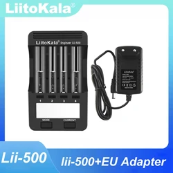 Liitokala Advanced NiMH Battery Charger with LCD Display (Lii - 500 - Charger EU)