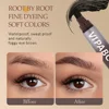 Pressing Eyebrow Pen Natural Wild Microblade Brow Effect Quick Drying Waterproof Lasting Durable Eyebrow Coloring Cosmetic 3