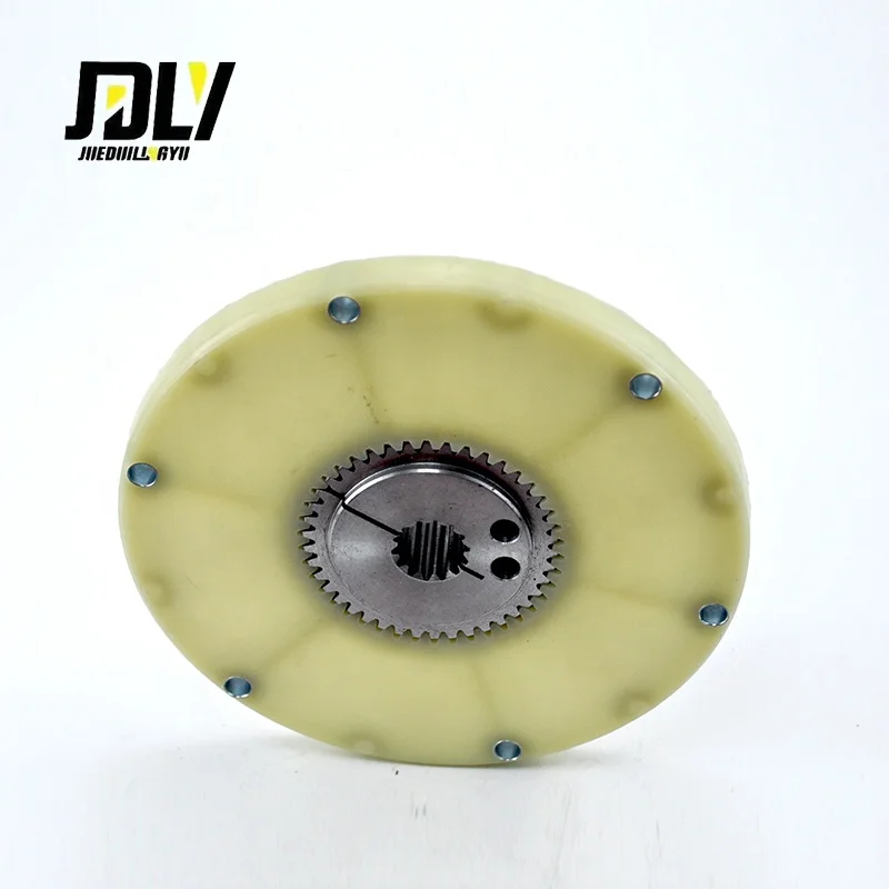 Hydraulic Pump Disc Coupling Flexible Spline Gear Shaft SY205C OD265mm 6Holes 42T