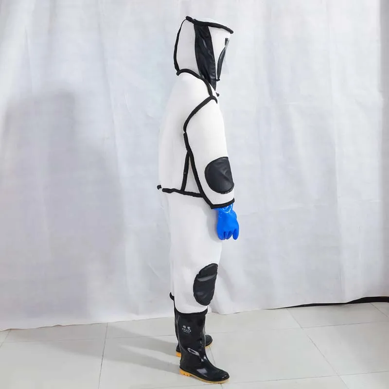 Description Picture 4 of itemWasp Clothing Anti-Wasp Clothing  Fan Protective Jumpsuit Breathable Protective Clothing Convex Mask Beekeeping Equipment