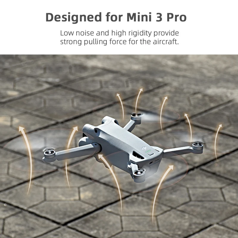 ドローン 部品 DJI ミニ 3 プロ プロペラ交換ドローン Silver Dji mini 3 proドローン用プロペラ、アクセサリーブレード交換