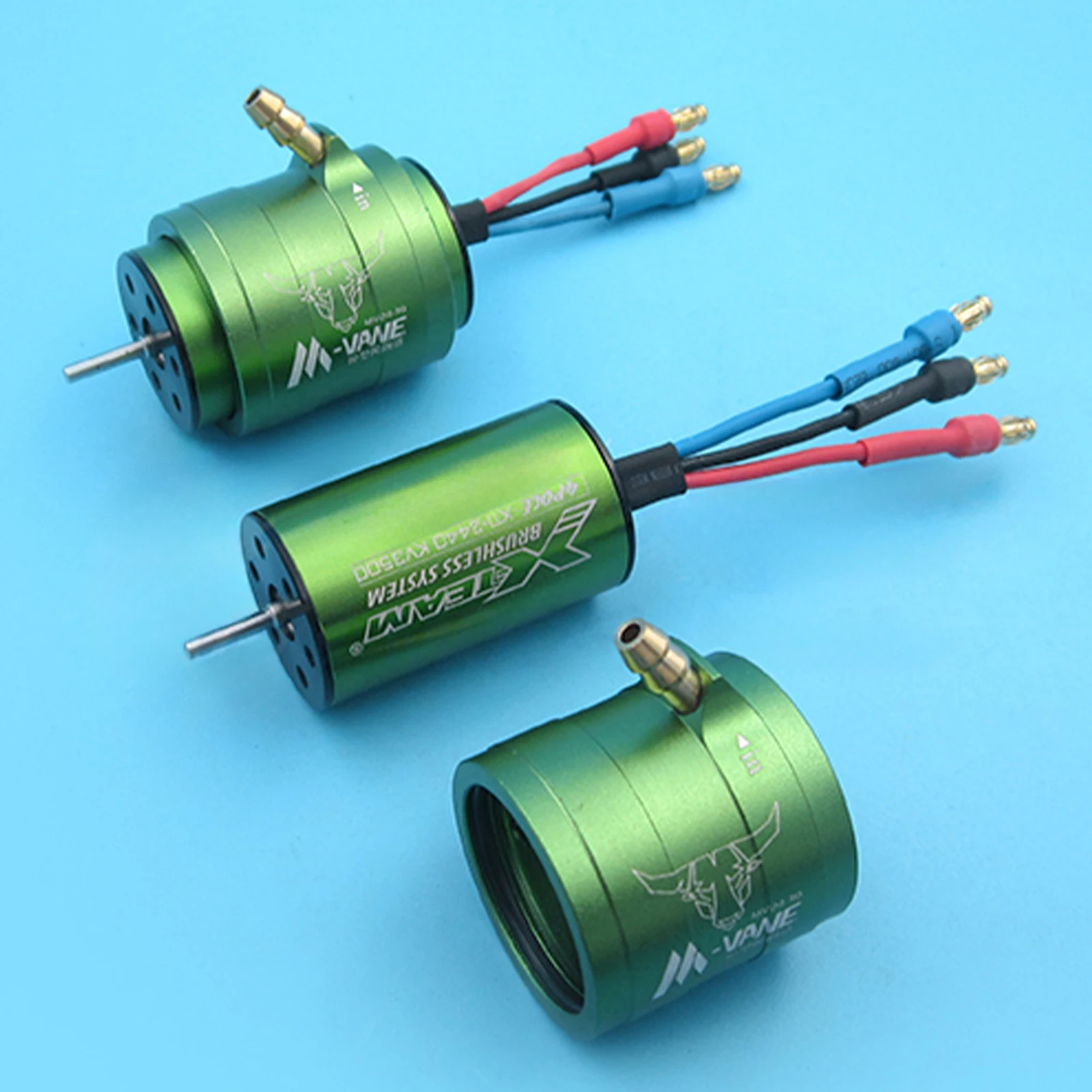 KIT MOTORE BRUSHLESS 4P ESC metallo ad alta coppia 2838 4500 KV per