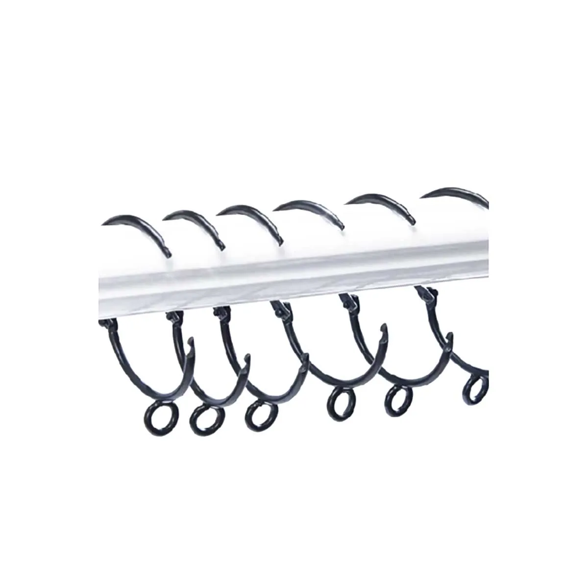 Black Curtain Opening Hanging Ring/Living Ring Metal Hook Buckle Ring Curtain Accessories