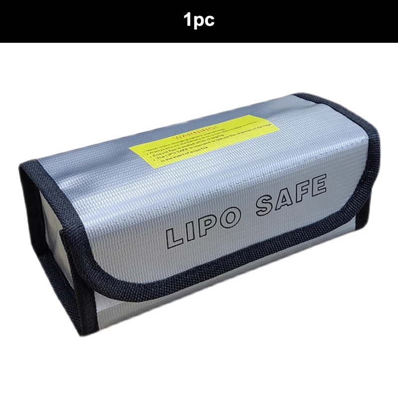 Sac ignifuge LiPo 185x75x60mm - Protection batterie drone RC