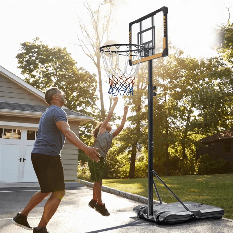28'' Width Portable Basketball Hoop for Indoors/Outdoors 2