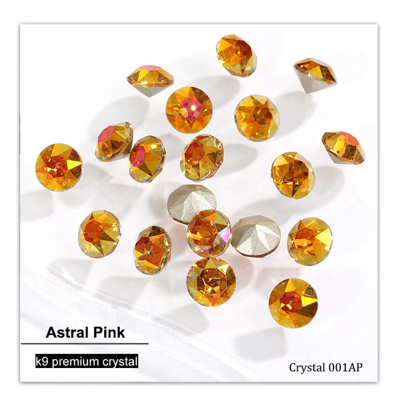 Sparkling Multi-Size Rhinestone Crystal Gems for DIY Jewelry and Nail Art Decoration