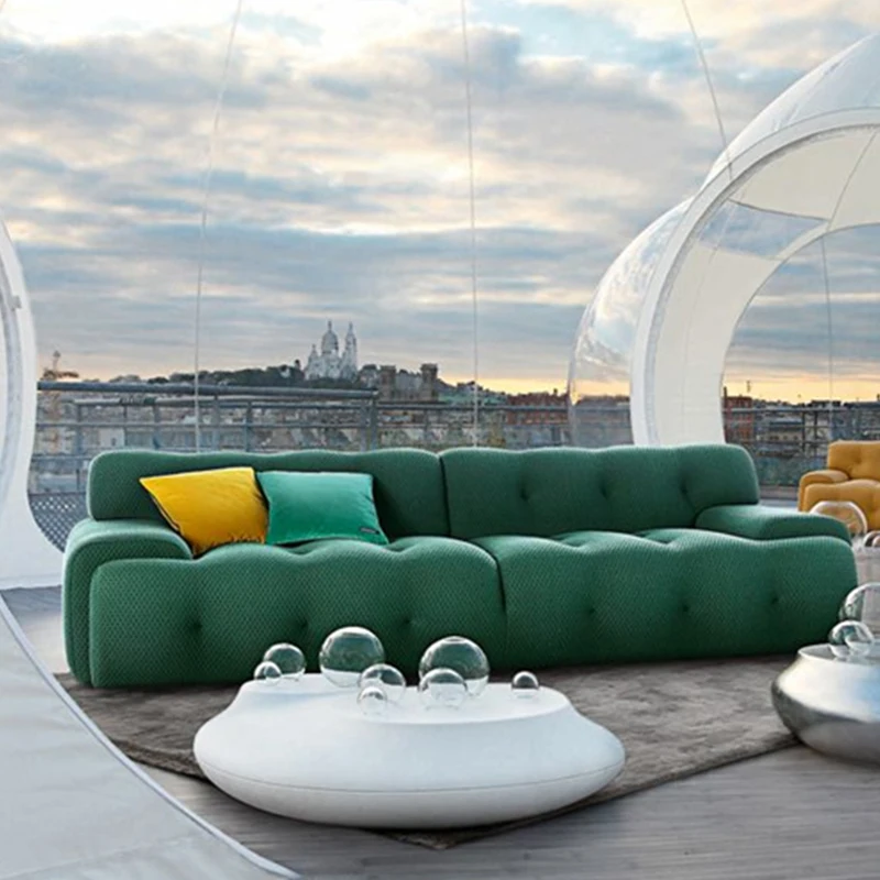 

Тканевый диван в скандинавском стиле, простой маленький диван, прямая Пряжка, губка для дивана высокой плотности