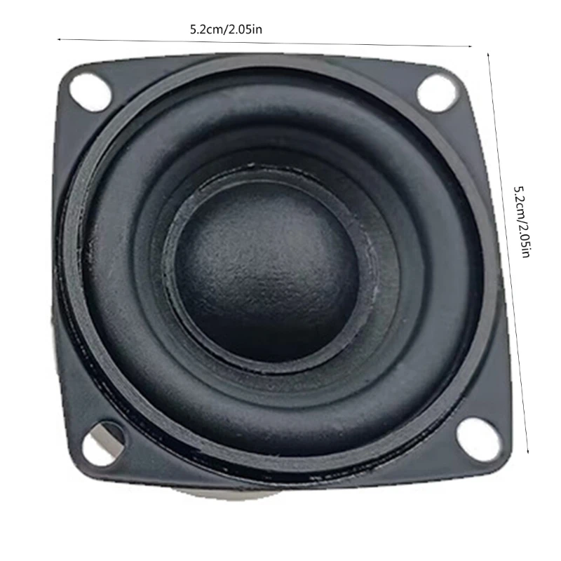 Computer Speakers Woofer Speaker Speaker Driver Unit Sound Speaker Set 2'' Speaker Full Frequency 4ohm 5W 10W Loudspeaker DIY Sound