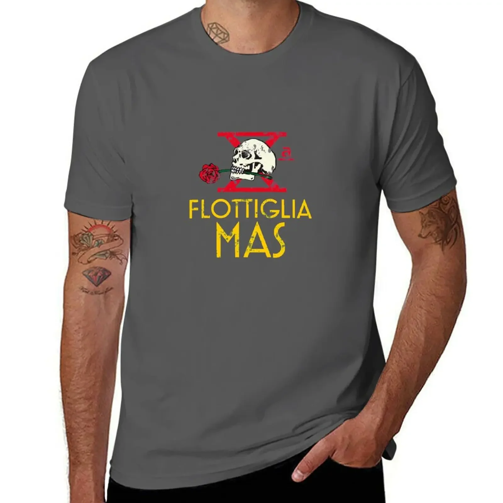 Boys Sublime Aesthetic Clothes Slim Fit T Shirts for Men Decima Flottiglia T-Shirt Animal Prinfor Graphic Harajuku Funny Summer - 6