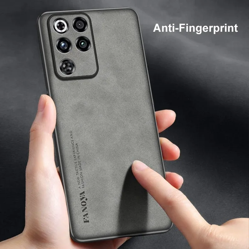 Luxurious PU Leather Sheepskin Feel Phone Case - Elegant Protective Cover