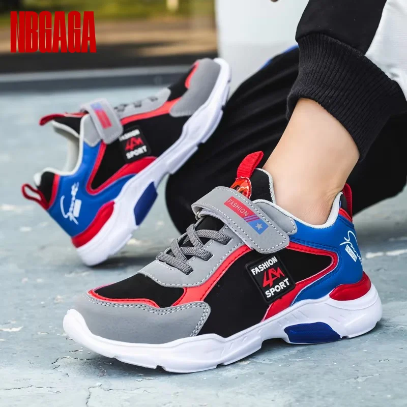Scarpe da corsa per bambini Scarpe da ginnastica da basket per ragazzi Scarpe per bambini Scarpe da tennis sportive comode per esterni - immagine 3