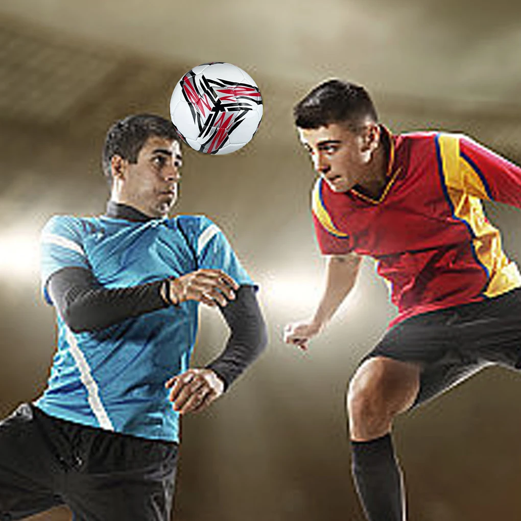 

Взрослые классические футбольные матчи и тренировочные тренировки, легкие, трехлистовой стиль, Красный 5