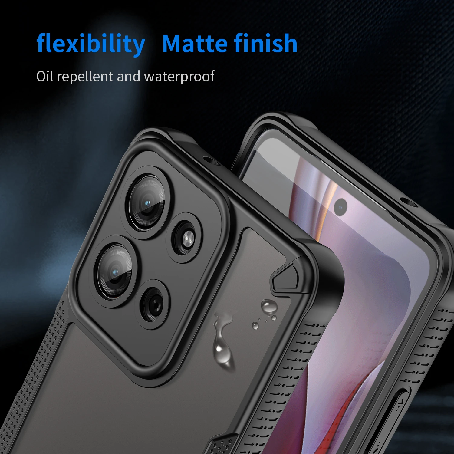 Hybrid Rugged Protective Armor Phone Case - Shockproof Cover