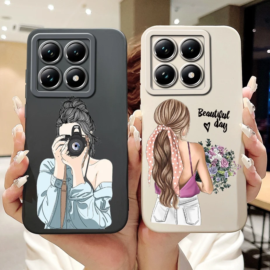 Luxury Sunflower Cartoon Girls Soft Silicone Phone Case