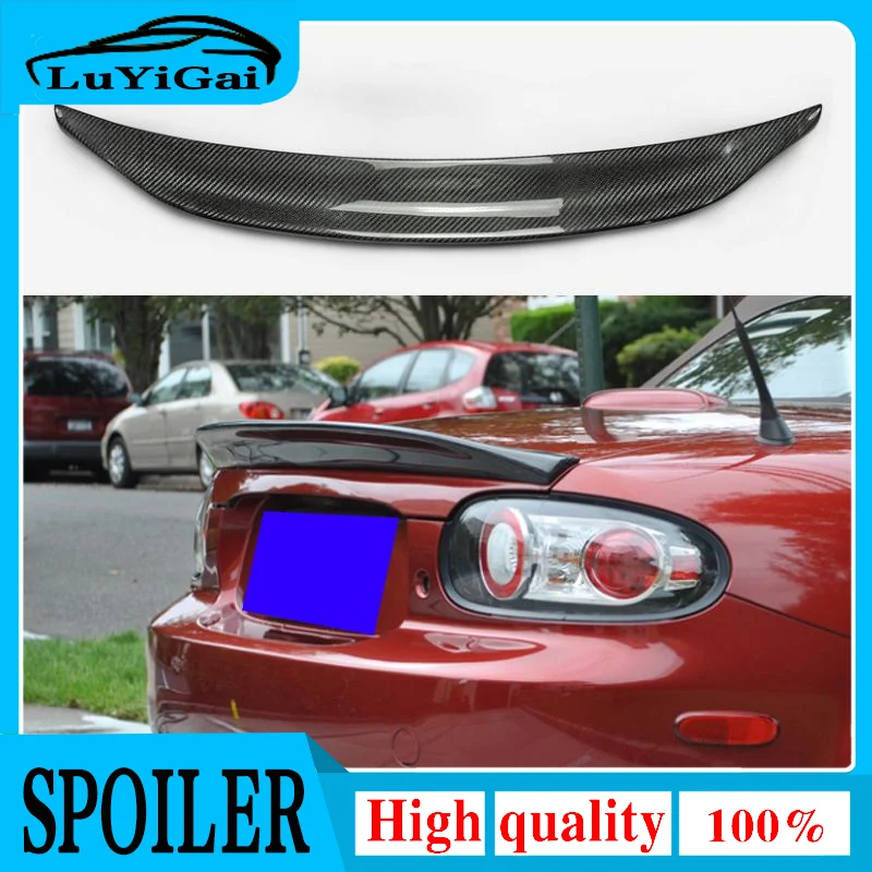 Yksrdnf Per Mx5 Nc Ncec Roster Miata Epa Tipo 3 2009-2015 Spoiler Posteriore In Vera Fibra Di Carbonio (Solo Prht Hard Top)