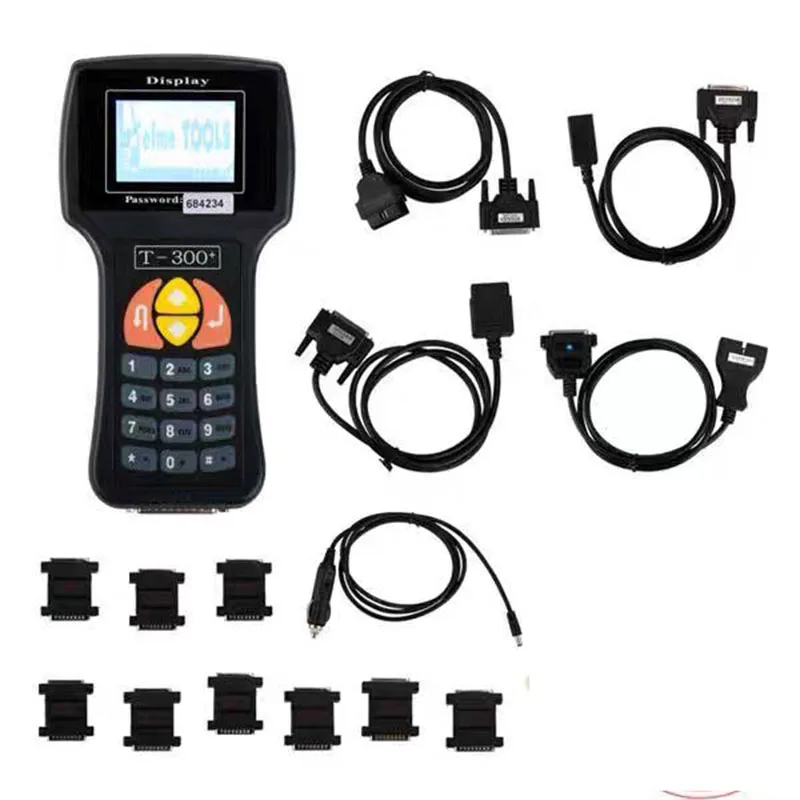 T300 T300 + Key Programmer Versione Spagnola Black Black T300 Key Programmer T300 Programmatore Auto Key Programmer