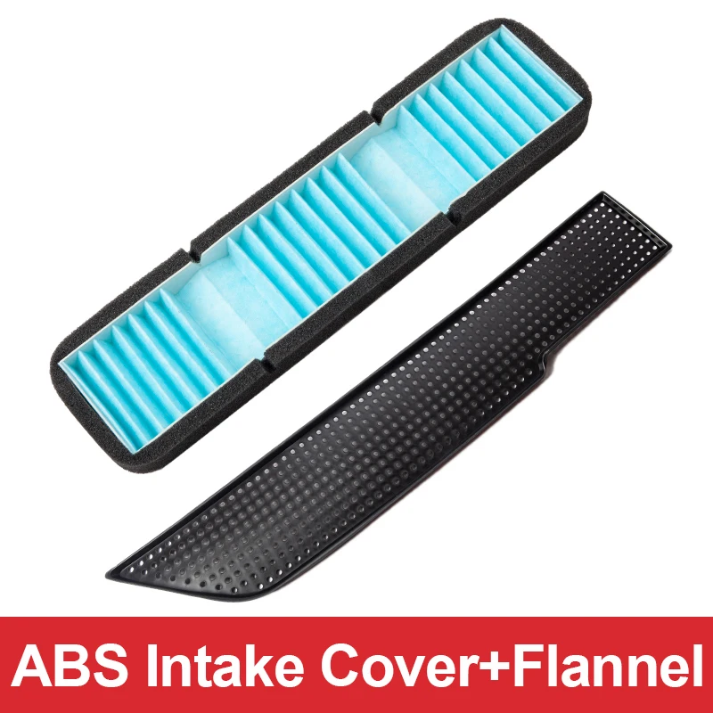 Cubierta de ventilación de flujo de aire de coche para Tesla Model 3 2018 2019 2020 accesorios de aire acondicionado cubierta protectora de entrada de aire filtro de aire automático