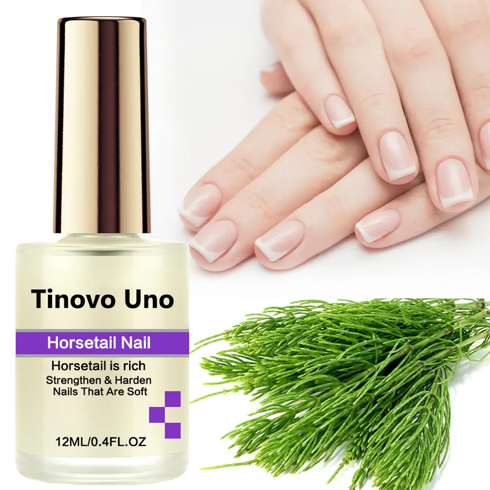 Tinovo Uno Overnight Nail Strengthener & Hardener - Clear Keratin Nail Polish