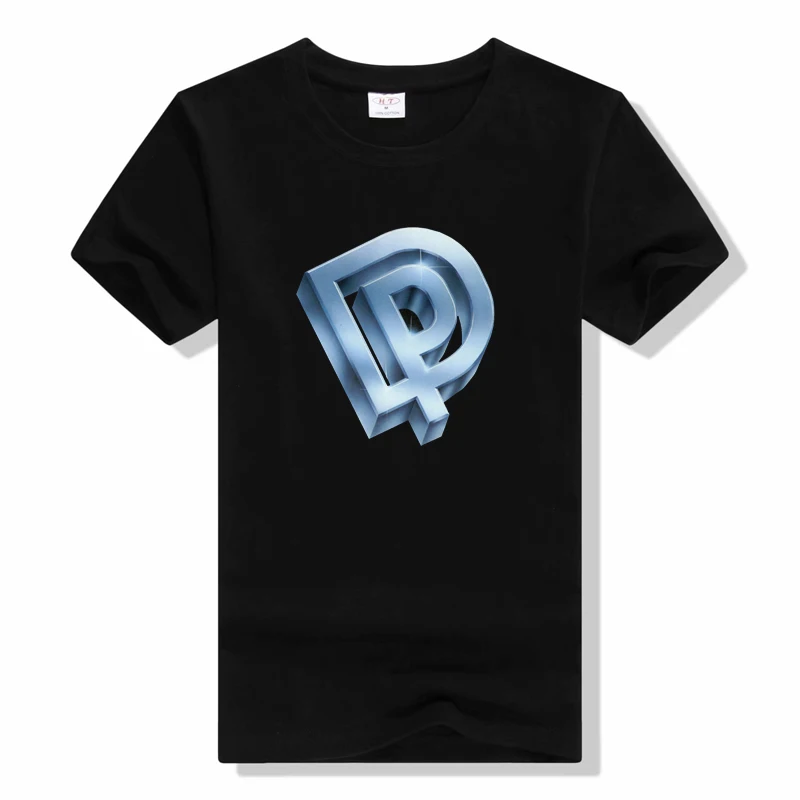 New Deep Purple Tshirt Album Machine Head Smoke Song On The Water Tshirt English Rock Band T-Shirt 100% Cotone Basic Camiseta