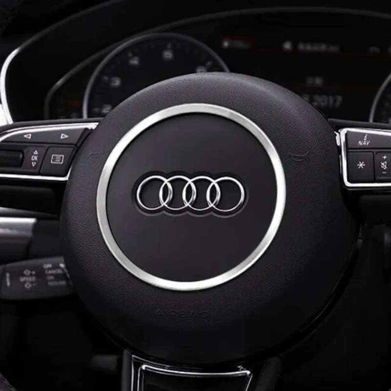 Luxury Car Steering Wheel Decoration Ring Trim Cover Sticker