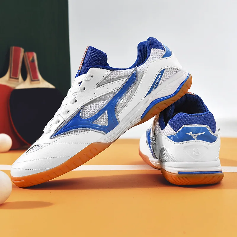 

Table Tennis Shoes for Male, Professional Training, Light, Non-Slip, Badminton Sports Shoes