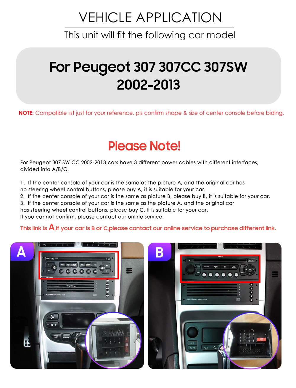 AURAAI X100 Android Auto-Intelligent-Bildschirm für Peugeot 307 307CC 307SW 2002 - 2013 4G BT GPS DSP CarPlay UNIS7870 Sprachsteuerung – Detail 1