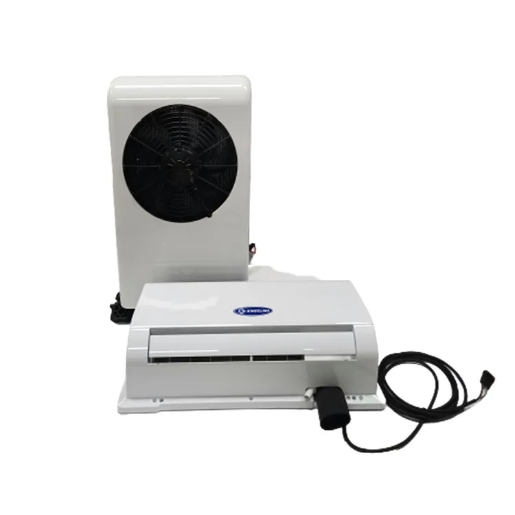 

12v 24v Universal Dc Electric Split Mounted Parking Air Conditioner Conditioning Cooler for Truck