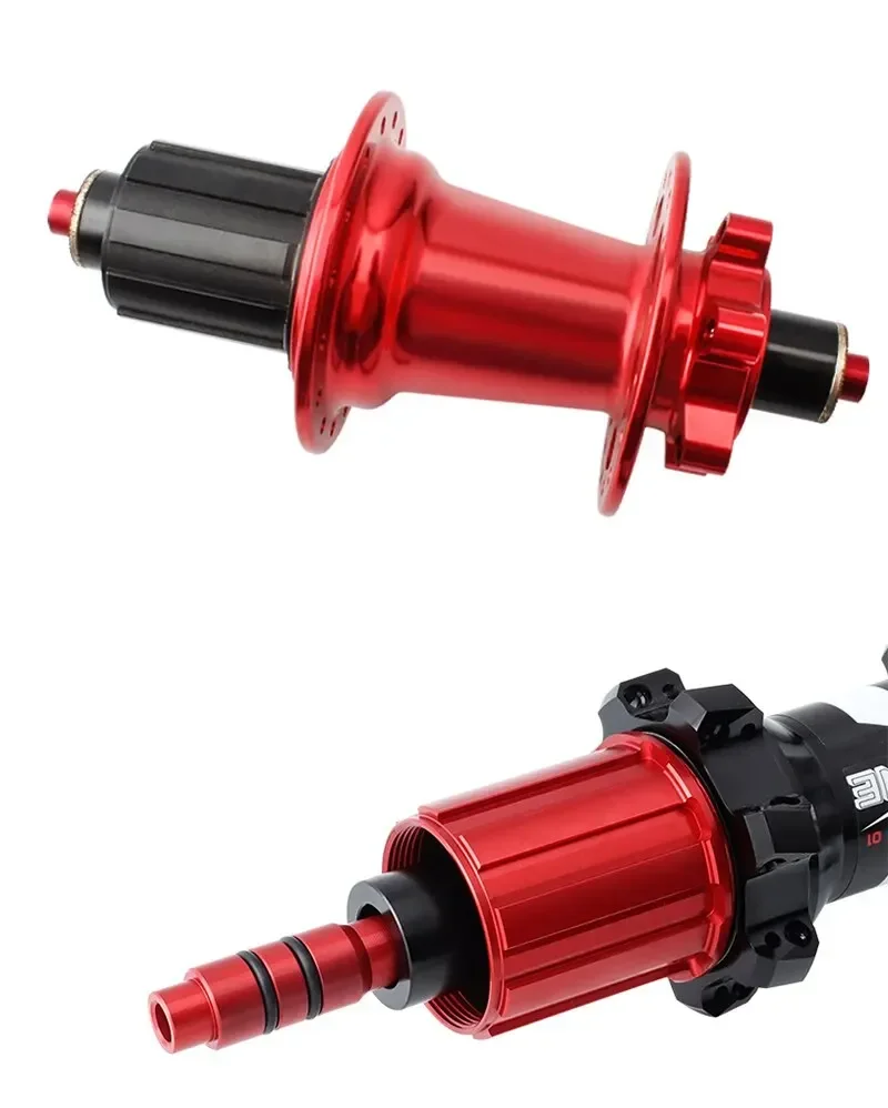 Description Picture 4 of item15 To 9 100mm MUQZI Thru Axle Adapter 12 to 9mm 100/142mm Thru Axle To Quick Release For MTB Road Bike Wheel Bicycle Accessories