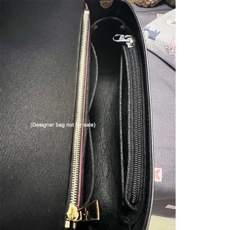 Purse Organizer Insert For Diane Shoulder Bag,Felt Bag Organizer With Zipper,Handbag & Tote Shaper