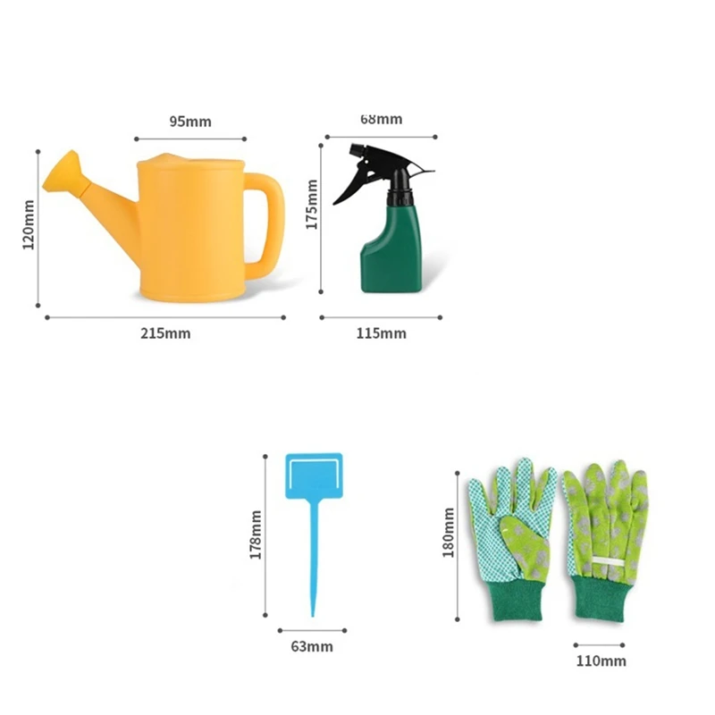 Children's Gardening Tool Set Gardening Tools Suitable For Children It Is The Best Outdoor Beach Gift For Children