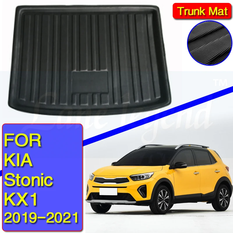 Zugeschnitten Boot Liner Fach Für Kia Stonic KX1 2019 2020 2021 Auto Hinten  Trunk Cargo Matte Boden Blatt Teppich Schlamm schutz Pad - AliExpress