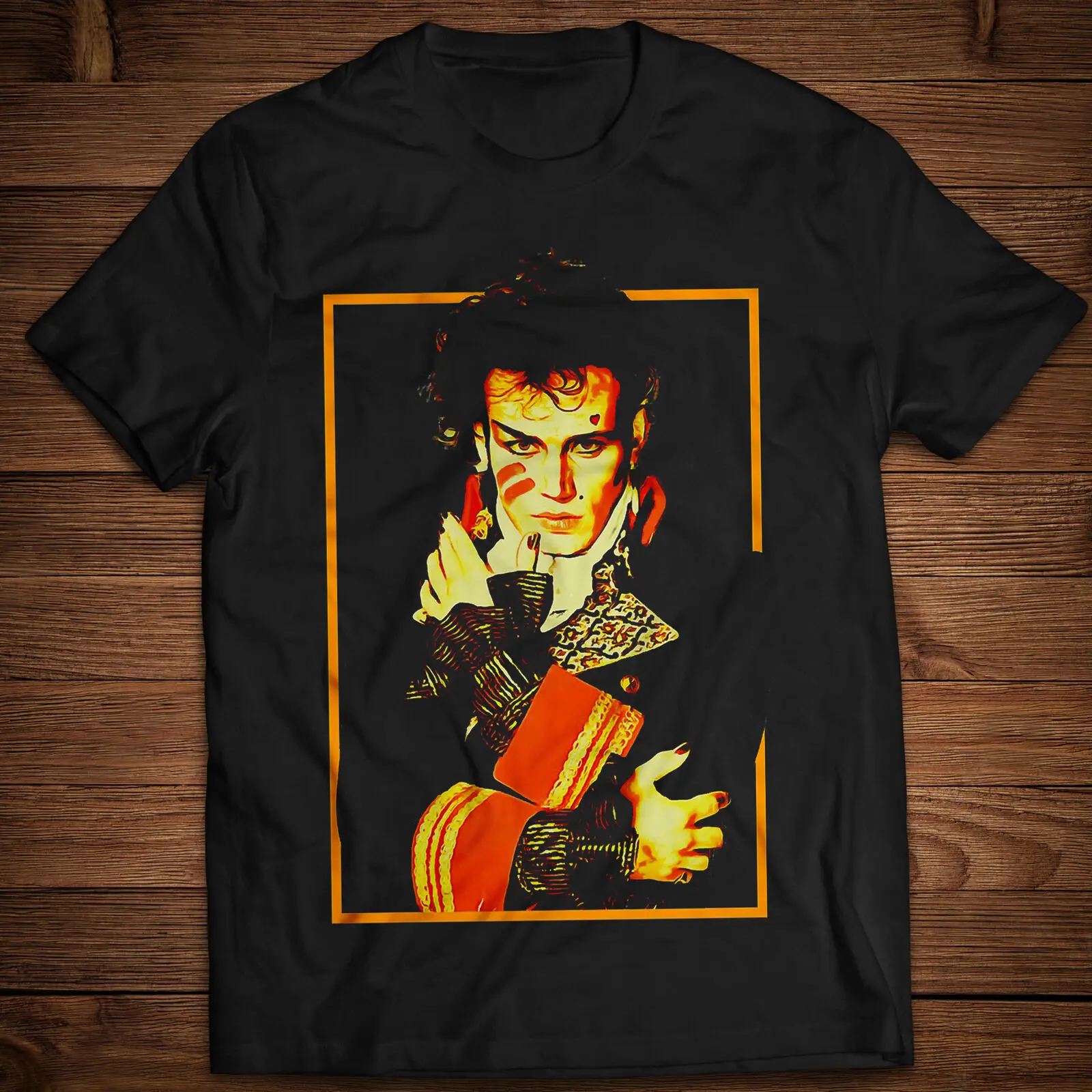 Charming Adam & The Ants T-Shirt Stand E Consegna Ant Rap Retro Classic
