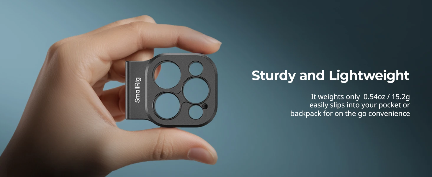 17mm Threaded Lens Backplate for iPhone 16 Series Cage, Quick Release Phone Lens