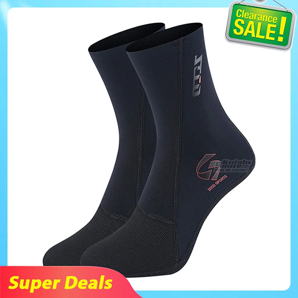 

3MM Neoprene Diving Socks Scuba Hunting Diving Kitesurf Suit Snorkeling Surf Beach Underwater Fishing Windsurf