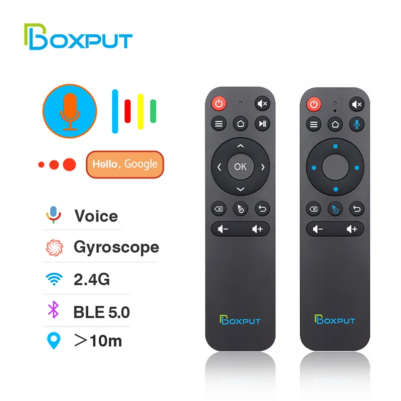 BT BPR1 BPR1S Plus BLE 5 0 Air Mouse Bluetooth 2 4G беспроводной голосовой пульт дистанционного