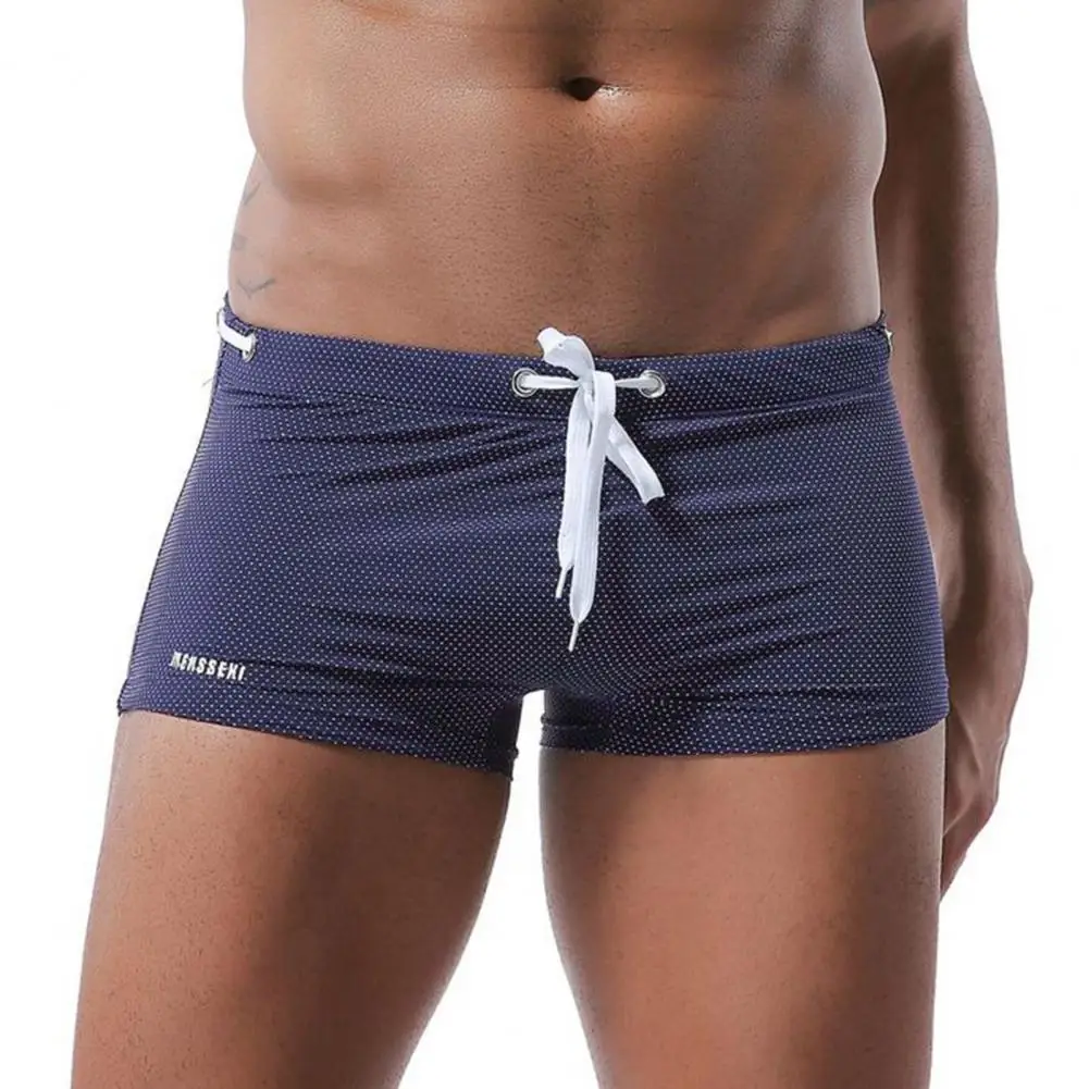 Low-waisted Men's Swimming Trunks for Sports