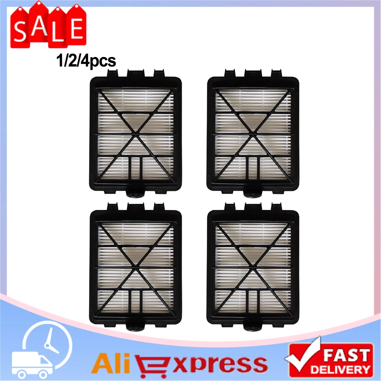 

1/2/4Pcs Exhaust Air Filter Replaces For Karcher VC6 VC6 Premium VC6100 VC6150 VC 6200 VC 6250 PET VC 6300 VC 6300 B VC 6400 PB