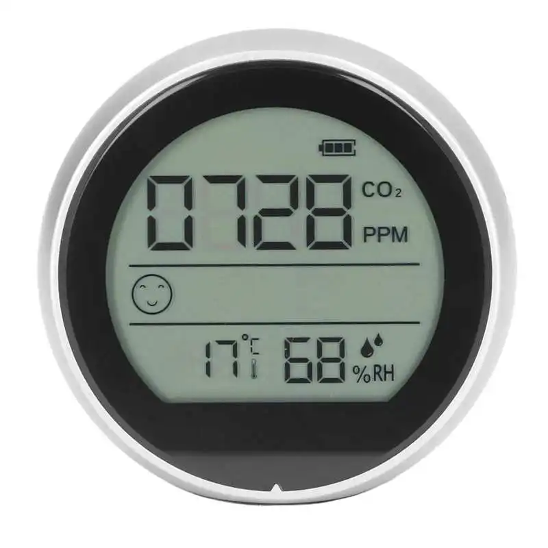 

CO2 Monitor P8 Infrared Carbon Dioxide Detector Quality Temperature Humidity Tester for Laboratory Quality Tester