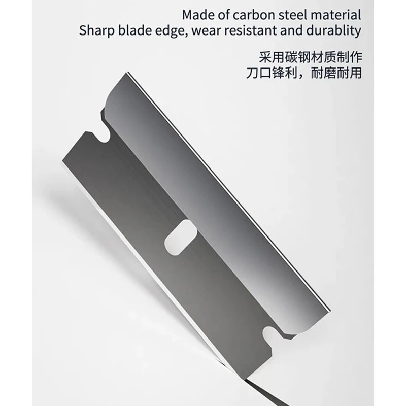 Razor Blade Scraper Car Glue Sticker Remover Window Glass Ceramic Oven Hob Cleaner Household Cleaning Tool