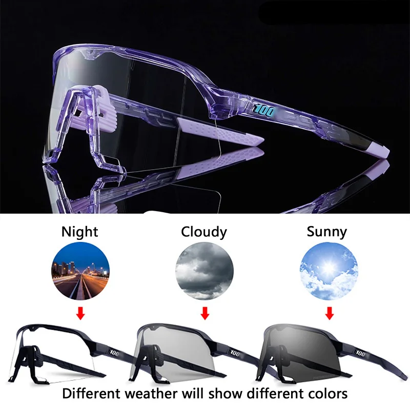 

Outdoor Sports Cycling Glasses Cycling Racing Goggles UV Protection Sand-Proof Sunglasses Daily Travel Equipment Process 100