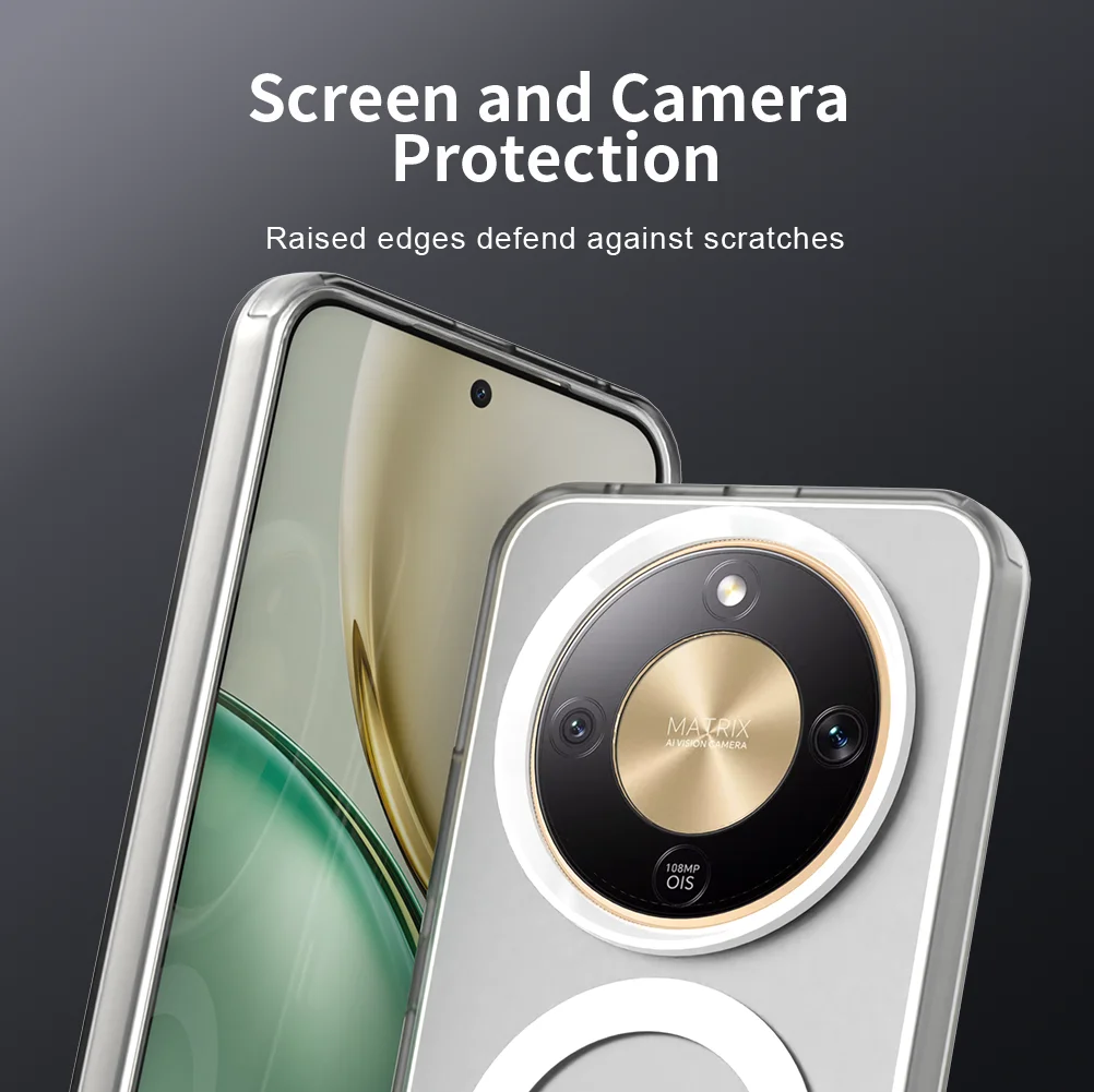 Enhanced Magnetic Wireless Charging Case - Matte Candy Cover