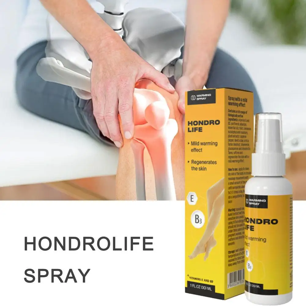Joint soothing spray for spinal muscle massage joint pain relief effective oil