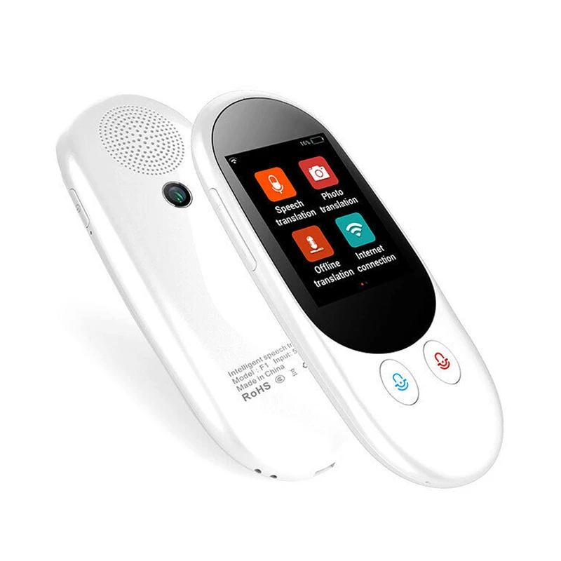 Voice Translator Language Translator F1 Smart Instant Voice Offline Translator Support 126 Languages Real Time Multi-Languages 1GB+4GB Translation Tool Portable
