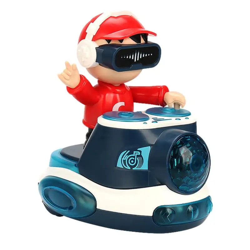 

Танцевальная игрушка DJ Bounce Beat Rock Boy, автоматическая движущаяся игрушка DJ, прыгающая с интерактивной фотографией и музыкой в течение 9 месяцев