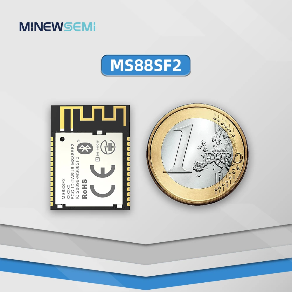 초저전력 무선 BLE 5.0 모듈, nRF52840 SoC 기반, 블루투스 연결용 완벽한 솔루션 제공, MS88SF2