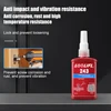 LOOLIFL 50 ml Medium Strength Threadlocker (blue) Glue 243 Threadlocker (blue) Firm Screw Glue Anaerobic Anti Loosening Agent 2