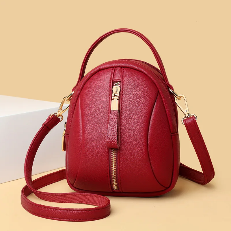

Women's New 2023 Crossbody Shoulder Bag Trend Korean Version Multi functional Leisure Backpack Women's Mobile Bag Wallet