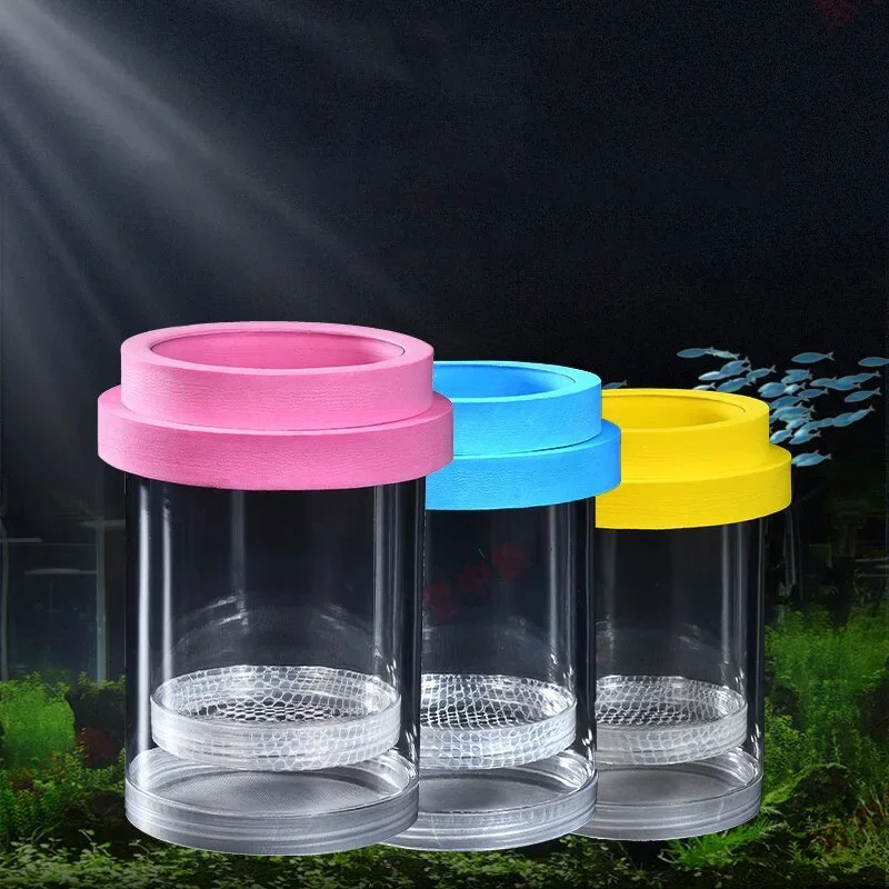 Fish Aquarium Fish Breeding Box Guppy Breeding Box Aquarium Incubator Small Fish Birthing Room Suspension Isolation Box Aquarium Accessories Tank
