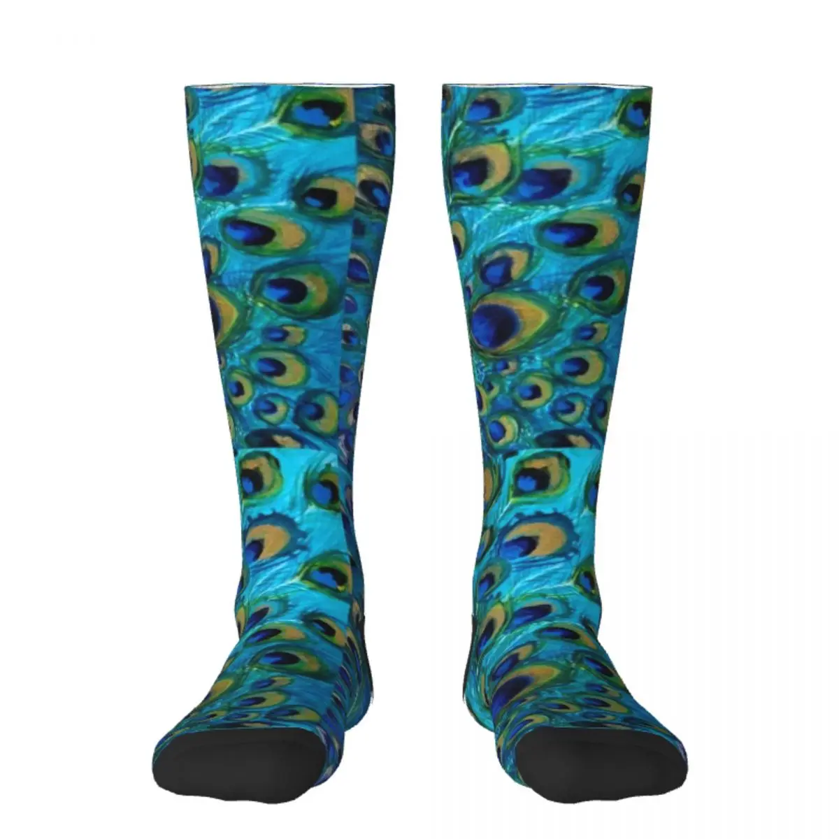 

Павлин полная слава 2 носки подарки термальные мужские зимние мужские носки с цветочным принтом для женщин