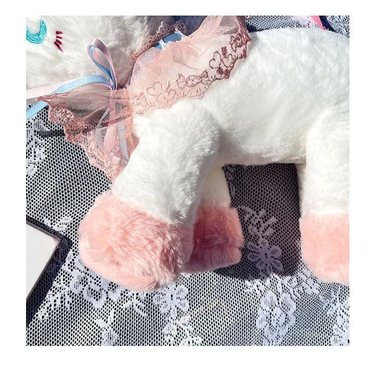 Süßes Mädchen Plüschtasche neues Einhorn Cartoon Umhängetasche Umhängetasche Lolita Student Handytasche für Frauen Handtasche 01-SB-djsmrb – Detail 16